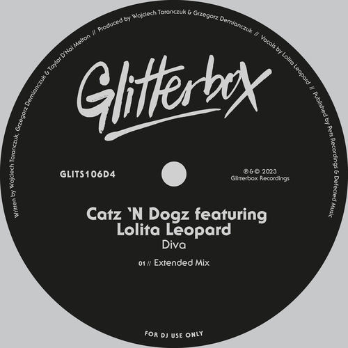 Catz 'n Dogz, Lolita Leopard - Diva - Extended Mix [GLITS106D4] AIFF